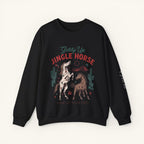 Jingle Horse Xmas Crewneck