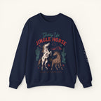 Jingle Horse Xmas Crewneck