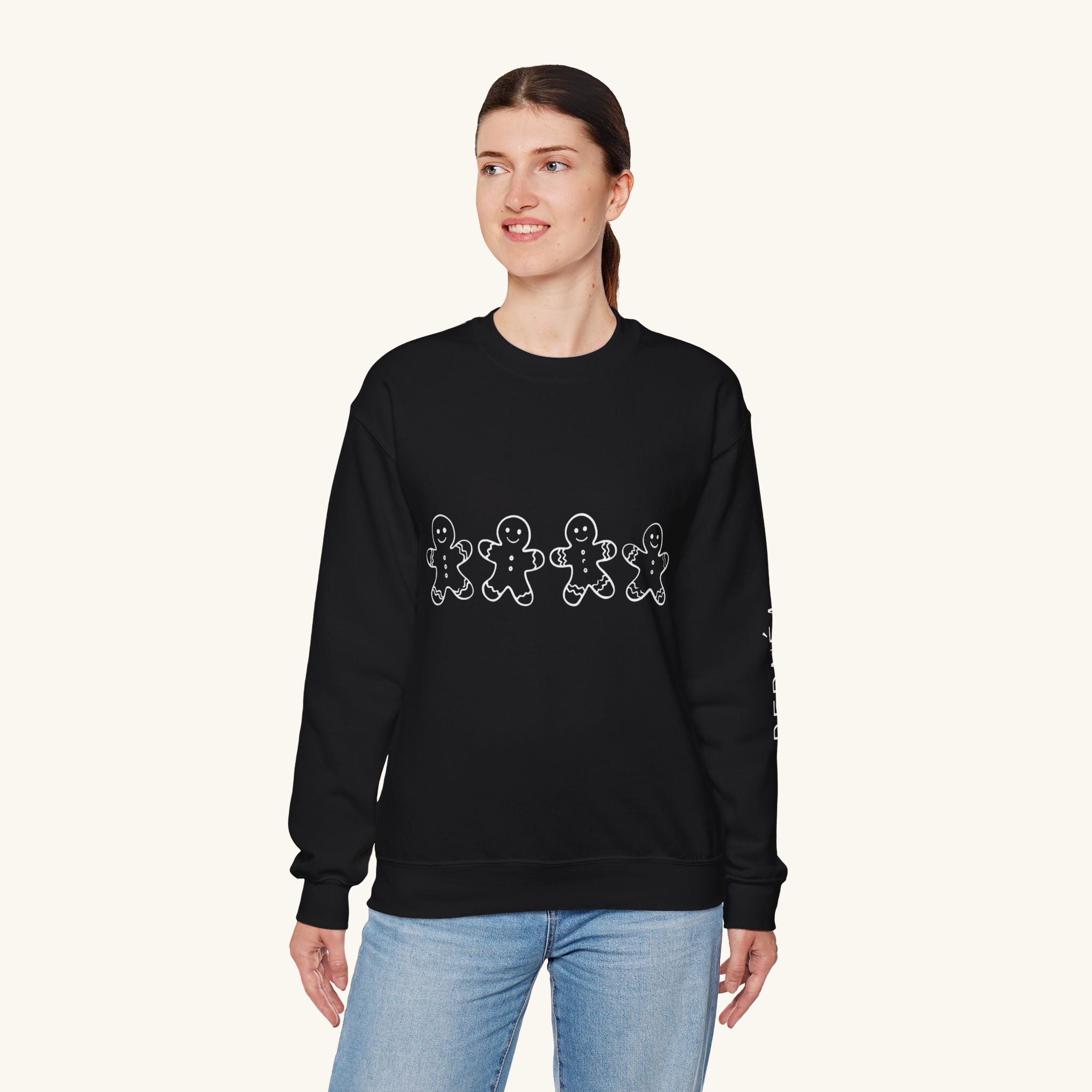 Christmas Gingerbread Cookies Xmas Crewneck