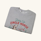 Jingle Horse Xmas Crewneck