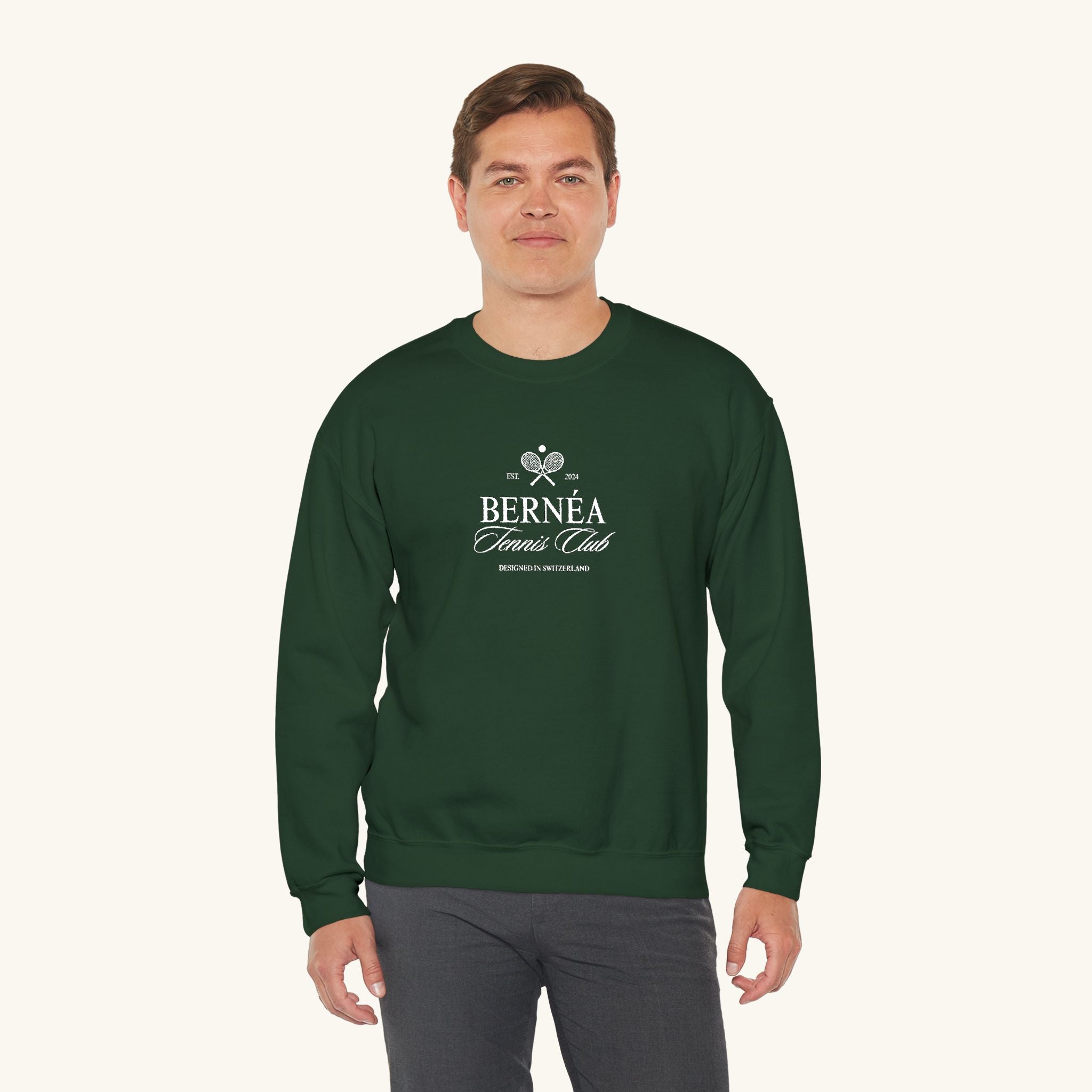 Bernéa Green Tennis Club™ Crewneck