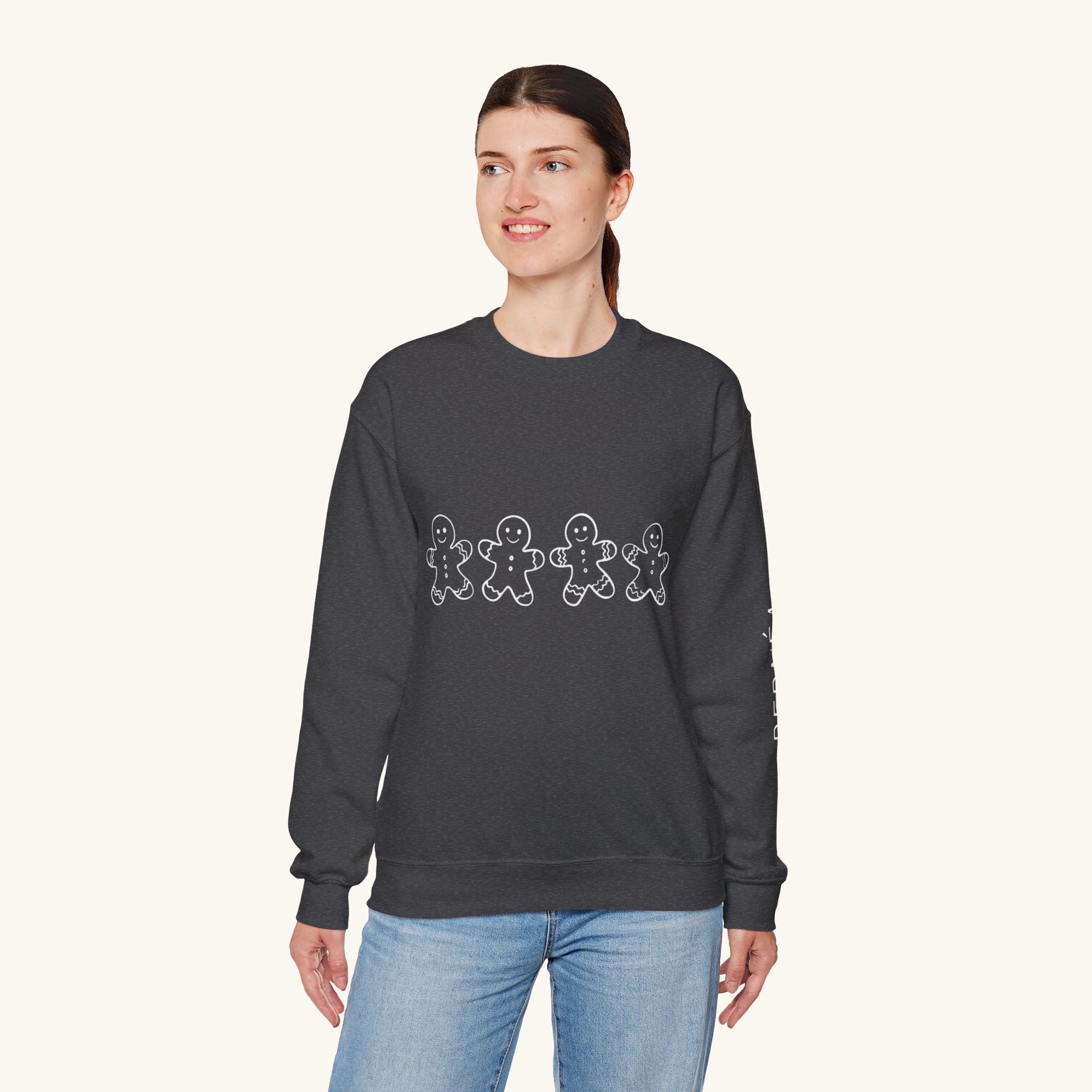 Christmas Gingerbread Cookies Xmas Crewneck