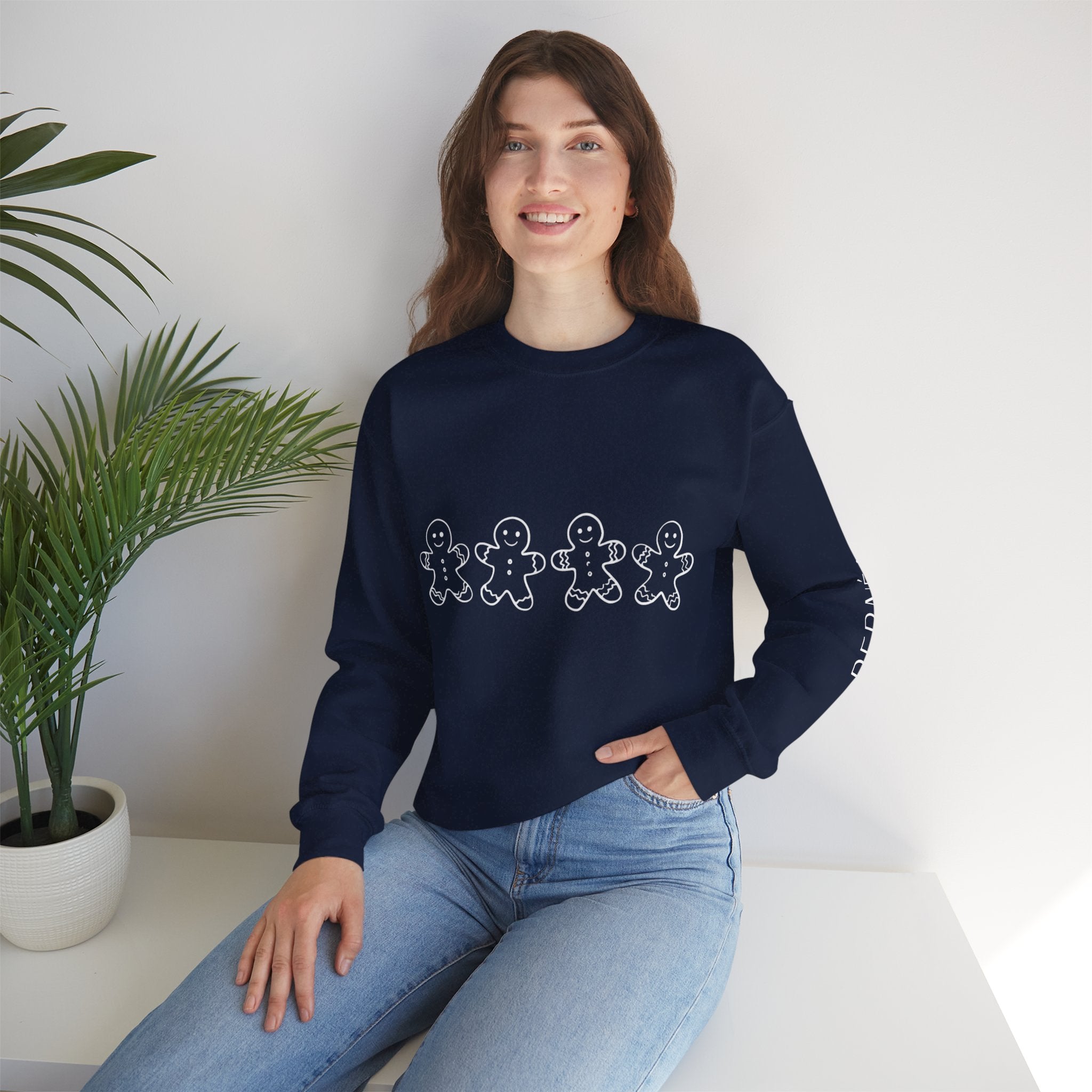 Christmas Gingerbread Cookies Xmas Crewneck